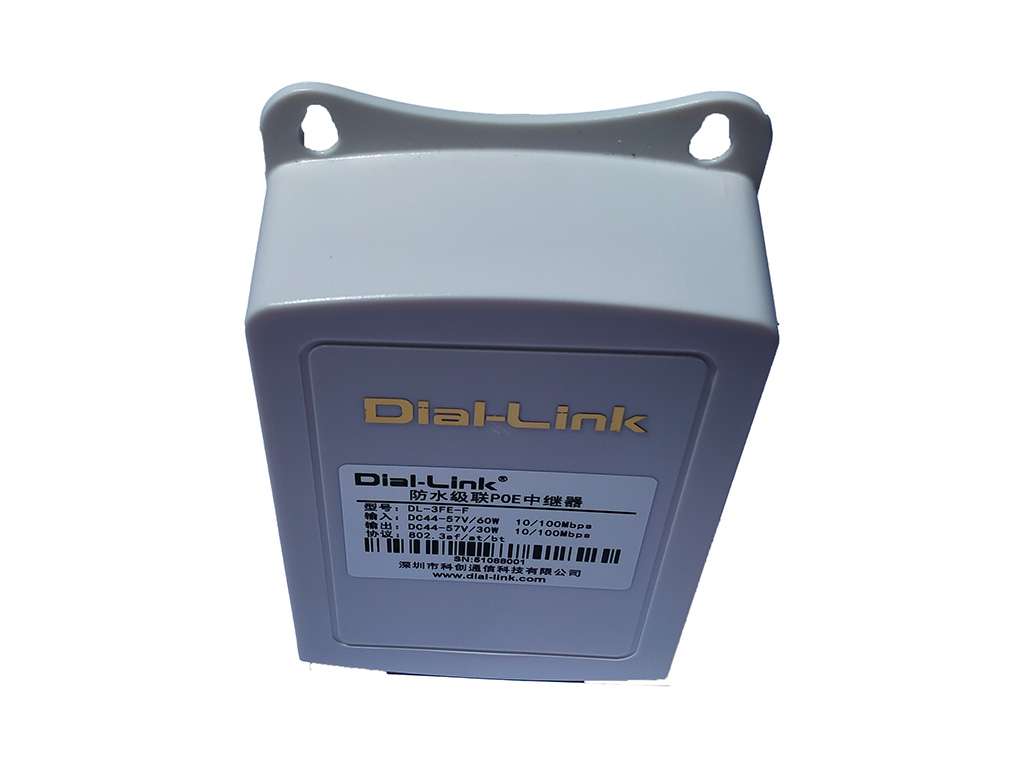 DL-3FE-F 防水POE中继器